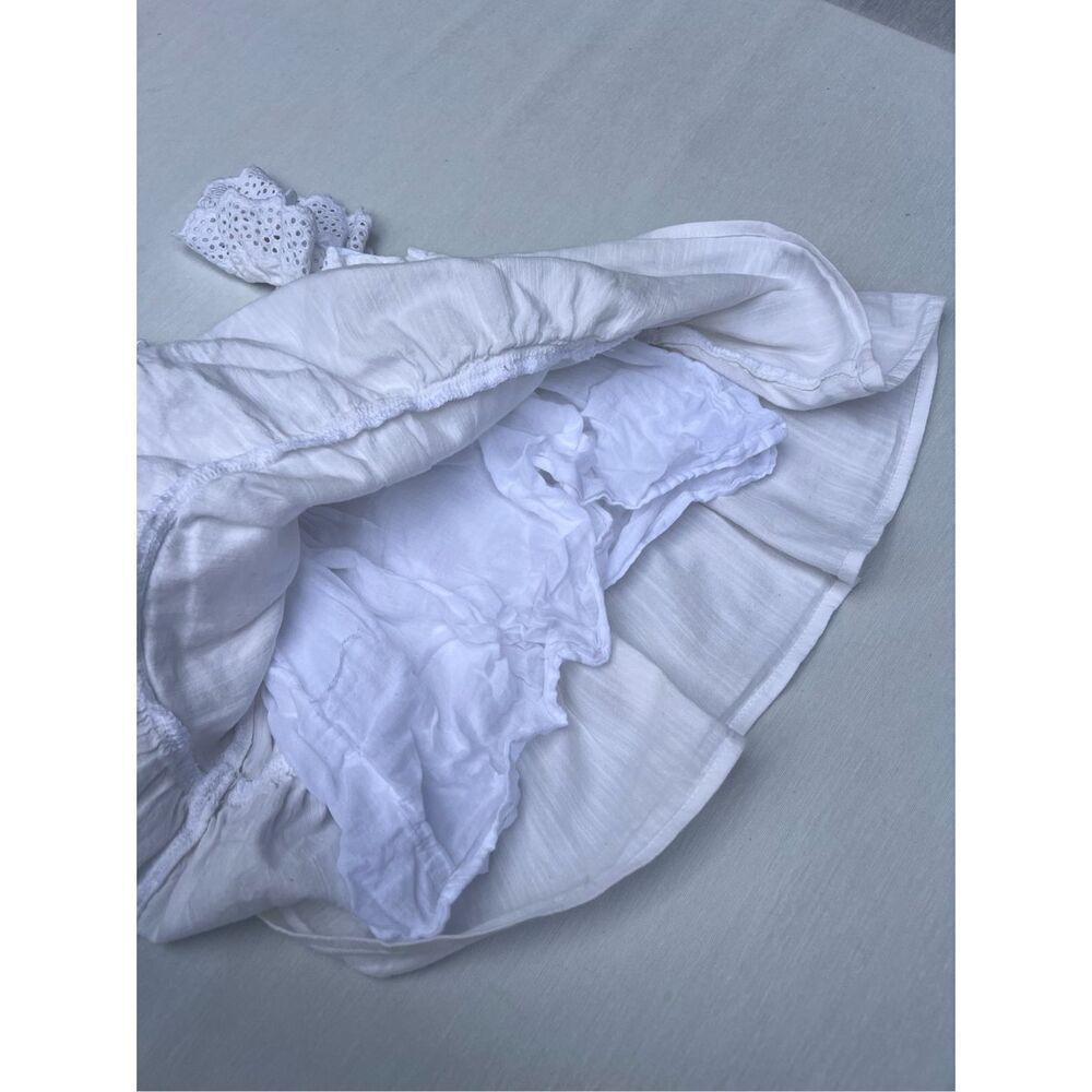 Old Navy Embroidered Ruffle-Trim Tiered Dress for Baby size 6-12 months - Picture 4 of 5